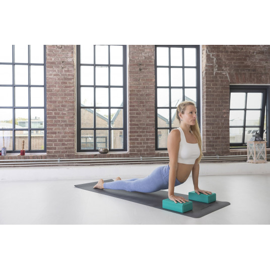 Yoga block TUNTURI Yoga Block, turquoise