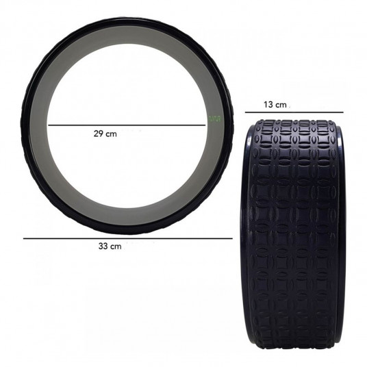Yoga wheel TUNTURI Yoga Wheel, black