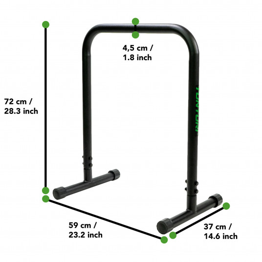 Parallel bars TUNTURI Parallettes Bar Set