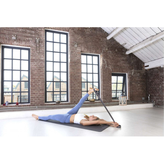 Yoga strap TUNTURI Yoga Straps, 200cm, gray