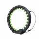 Hula ring Tunturi, adjustable, with weights
