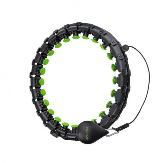 Hula ring Tunturi, adjustable, with weights