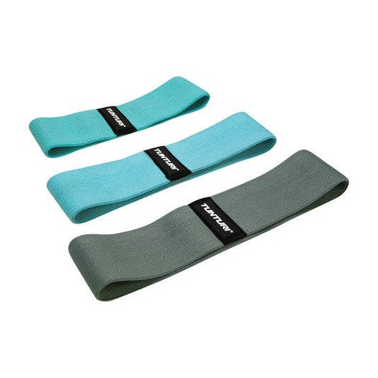 Tunturi Textile Resistance Booty Band rinkinys, 3 vnt