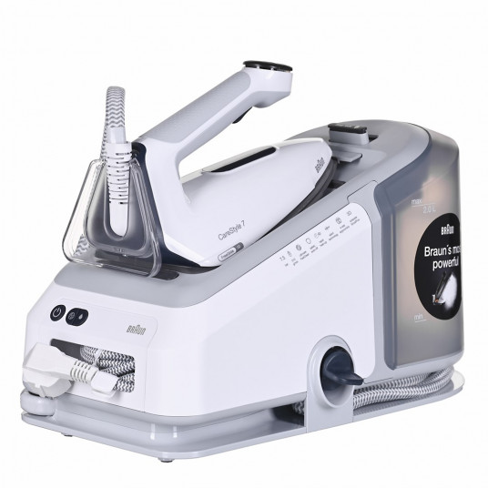 Braun CareStyle 7 Pro IS7282BL lygintuvas su garų generatoriumi 2700 W 2 L Aliumininis padas Mėlyna, Balta