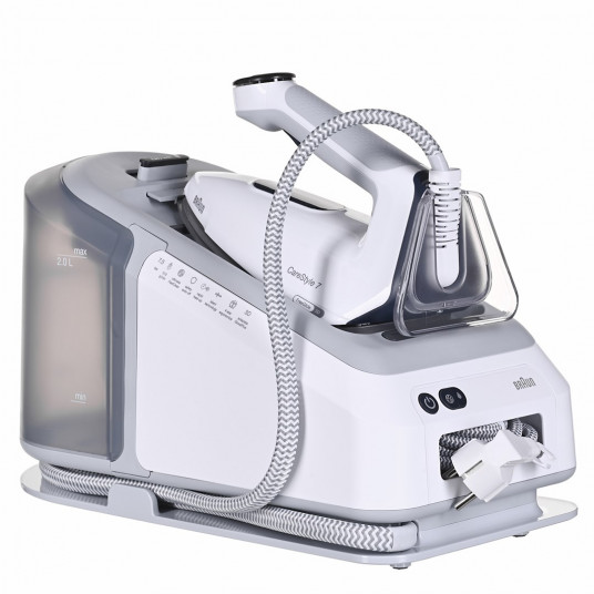 Braun CareStyle 7 Pro IS7282BL lygintuvas su garų generatoriumi 2700 W 2 L Aliumininis padas Mėlyna, Balta