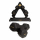 Dumbbell set with stand Tunturi Centuri Neoprene Dumbellset 3Prs+Stand