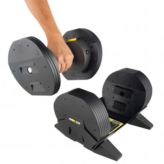 Adjustable dumbbell TUNTURI MX55 Dumbbell 4.5-24.9 kg
