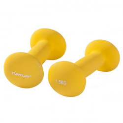 Tunturi Neopreno hanteliai, 1.5kg, Geltona, pora