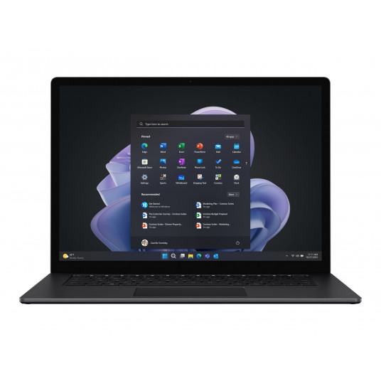 Microsoft Surface Laptop 5 Touch 15" Intel Core i7 1255U (10C/12T, 1.2 - 4.7 GHz, 12 MB)| 16GB LPDDR5X 5200 MHz| 512GB SSD | 15" 2496 x 1664, IPS, LCD, HDR Dolby Vision, Touchscreen, Glossy, | Wi-Fi v6, Bluetooth v5.1| Windows 10|Atnaujintas/Renew