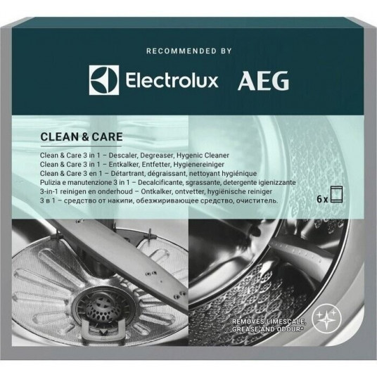 Valymo priemonė Electrolux Clean and Care 3in1 M2GCP601, 6 vnt