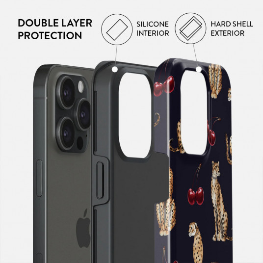 Dėklas Burga iPhone 15 Pro Max Cougar Tough Magsafe