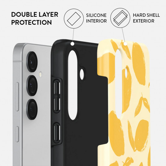 Dėklas Burga Samsung Galaxy S25 Plus Lemon Tart Tough