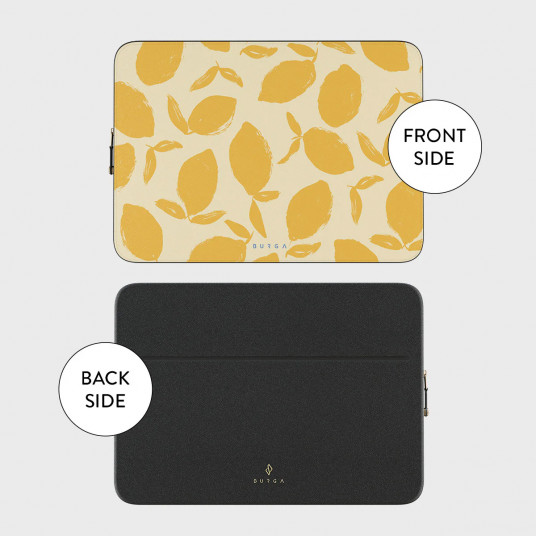 Dėklas Burga Laptop Sleeve 16 inches Lemon Tart