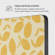 Dėklas Burga Laptop Sleeve 16 inches Lemon Tart