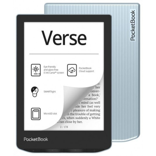 Elektroninė skaityklė PocketBook Verse 6" 8GB Bright Blue PB629-2-WW