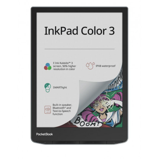 Elektroninė skaityklė PocketBook InkPad Color 3 7.8" 32GB Stormy Sea PB743K3-1-WW