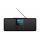 Internetinis radijas Philips TAR8805/10 Spotify Connect, DAB+ radio, DAB and FM Bluetooth, 6W, wireless Qi charging, color display, built-in clock function, AC powered