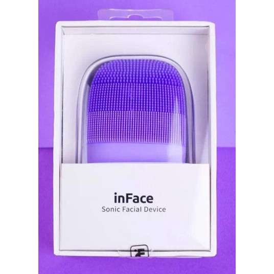 Veido valymo šepetėlis InFace Sonic, Violetinis