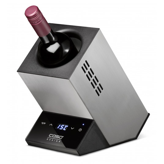 Vyno šaldytuvas Caso WineCase One, nerūdijančio plieno
