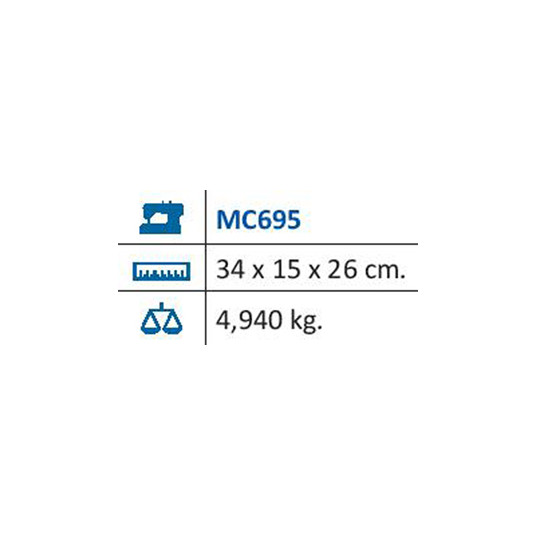 Siuvimo mašina Jata GENESIS MC695