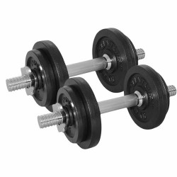 Svarmenų rinkinys Tunturi Dumbbell, 2x10 kg