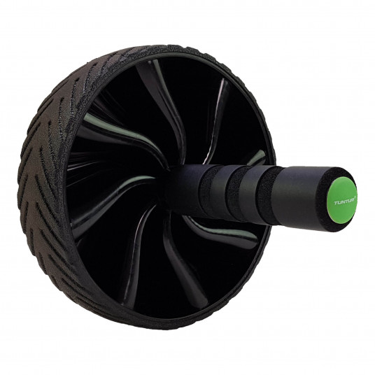 Pilvo preso ratukas Tunturi Wheel Black 14TUSFU198