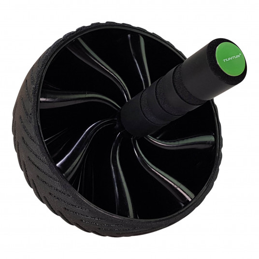Pilvo preso ratukas Tunturi Wheel Black 14TUSFU198