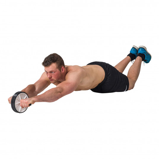 Pilvo preso ratukas Tunturi Double Exercise Wheel 14TUSCL245