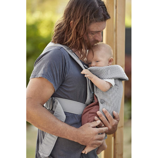 BABYBJÖRN nešioklė MINI Grey Mesh 021018