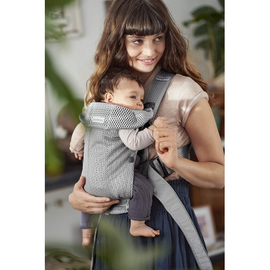BABYBJÖRN nešioklė MINI Grey Mesh 021018