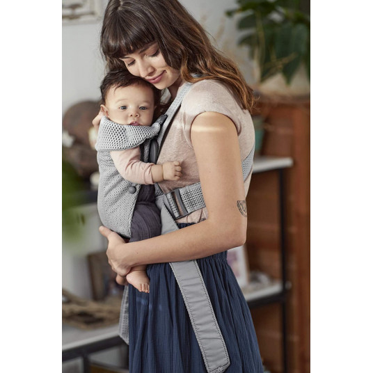 BABYBJÖRN nešioklė MINI Grey Mesh 021018