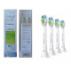 Dantų šepetėlio antgalis PHILIPS HX6064/10, 4 vnt.