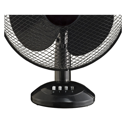 Ventiliatorius Mesko MS 7310 Stalinis ventiliatorius, Greičių skaičius 3, 45 W, Svyravimas, Skersmuo 40 cm, Juodas