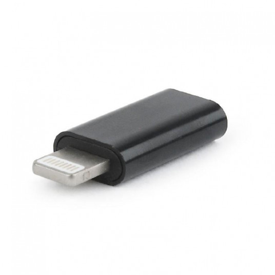 Gembird USB Type-C adapteris (CF/8pin M), juodas