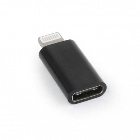Gembird USB Type-C adapteris (CF/8pin M), juodas
