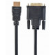 Gembird HDMI–DVI kabelis (viena jungtis) 0,5 m
