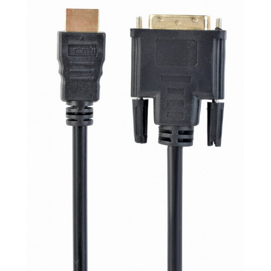 Gembird HDMI–DVI kabelis (viena jungtis) 0,5 m