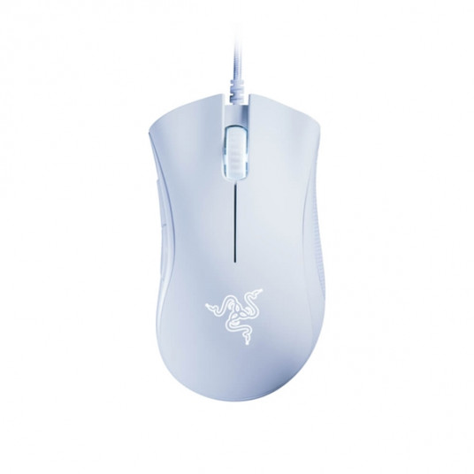 Pelė Razer DeathAdder Essential, laidinis, baltas