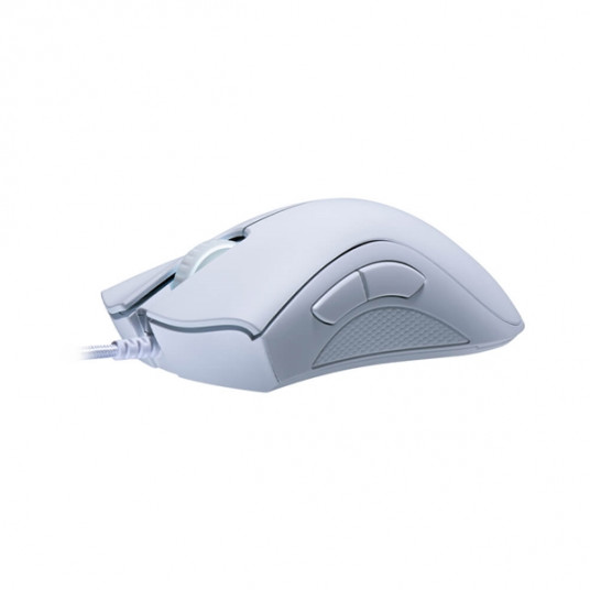 Pelė Razer DeathAdder Essential, laidinis, baltas
