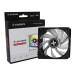 DĖKLIO VENTILIATORIUS 120MM RGB 4PIN PWM/12V XF061 XILENCE