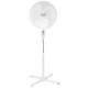 Ventiliatorius Adler AD 7305 stovo ventiliatorius, greičių skaičius 3, 90 W, svyravimas, skersmuo 40 cm, baltas
