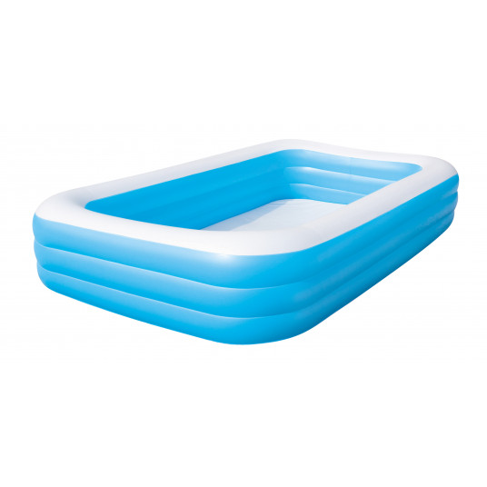 BESTWAY baseinas šeimos Deluxe, mėlynas, 305x183x56cm, 54009B