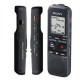 Sony skaitmeninis diktofonas ICD-PX470 juodas, stereofoninis, MP3/L-PCM, 59 val. 35 min., MP3 atkūrimas