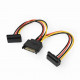 KABELIO MAITINIMO DALYtuvas SATA/0,15M CC-SATAM2F-01 GEMBIRD