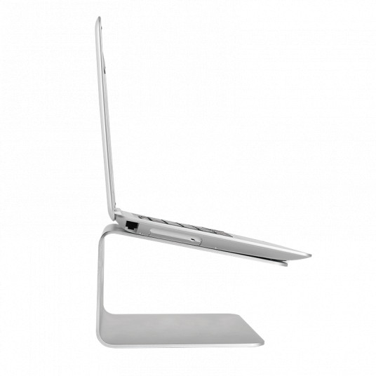Logilink AA0104 17", aliuminis, nešiojamojo kompiuterio stovas, tinka MacBook serijai ir daugumai 11"-17" nešiojamųjų kompiuterių