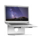 Logilink AA0104 17", aliuminis, nešiojamojo kompiuterio stovas, tinka MacBook serijai ir daugumai 11"-17" nešiojamųjų kompiuterių