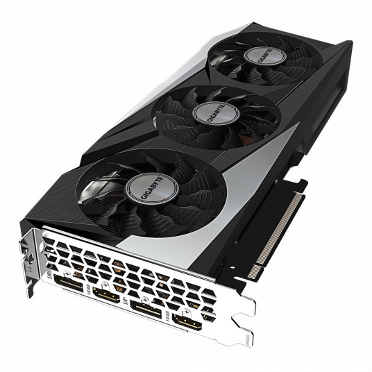 Gigabyte GV-N3060GAMING OC-12GD, LHR versija NVIDIA, 12 GB, GeForce RTX 3060, GDDR6, PCI-E 4.0 x 16, procesoriaus dažnis 1837 MHz, HDMI prievadų kiekis 2, Atminties laikrodžio greitis 15000 MHz