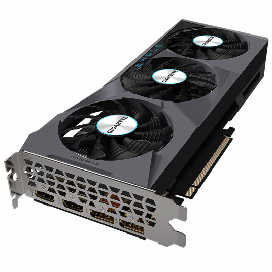 Gigabaitas GV-R66EAGLE-8GD AMD, 8 GB, Radeon RX 6600, GDDR6, PCI-E 4.0 x 8, HDMI prievadų kiekis 2, Atminties laikrodžio greitis 14000 MHz