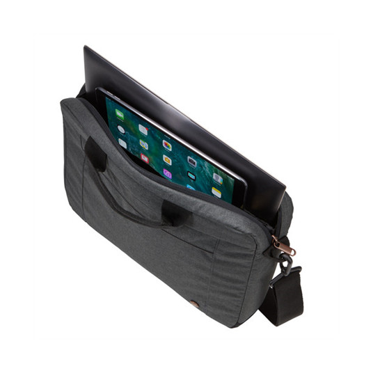 Case Logic Era Attaché Tinka iki 14 colių dydžio, juodas, petnešėlė, Messenger – portfelis