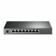 TP-LINK JetStream 8 prievadų gigabitų išmanusis jungiklis TL-SG2008 V3, valdomas žiniatinklyje, stalinis kompiuteris, maitinimo tipas išorinis, eterneto LAN (RJ-45) prievadai 8